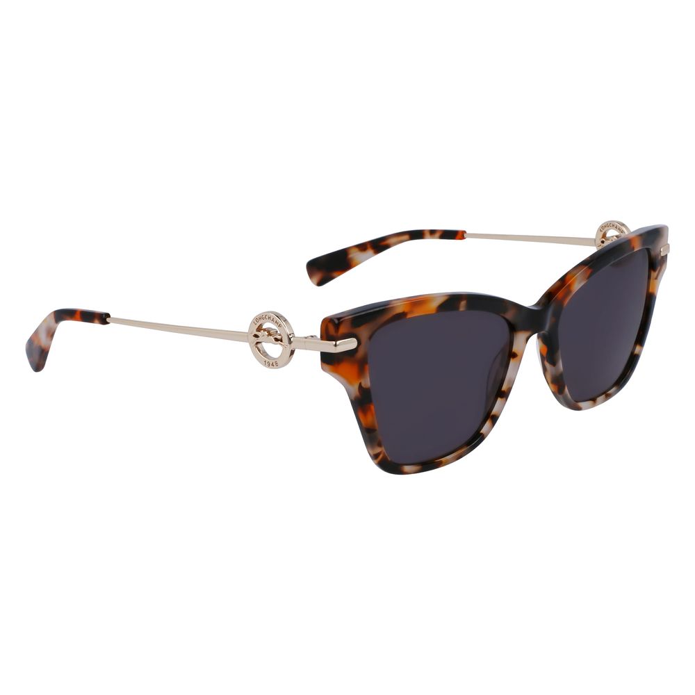 Brown Acetate Sunglasses Longchamp