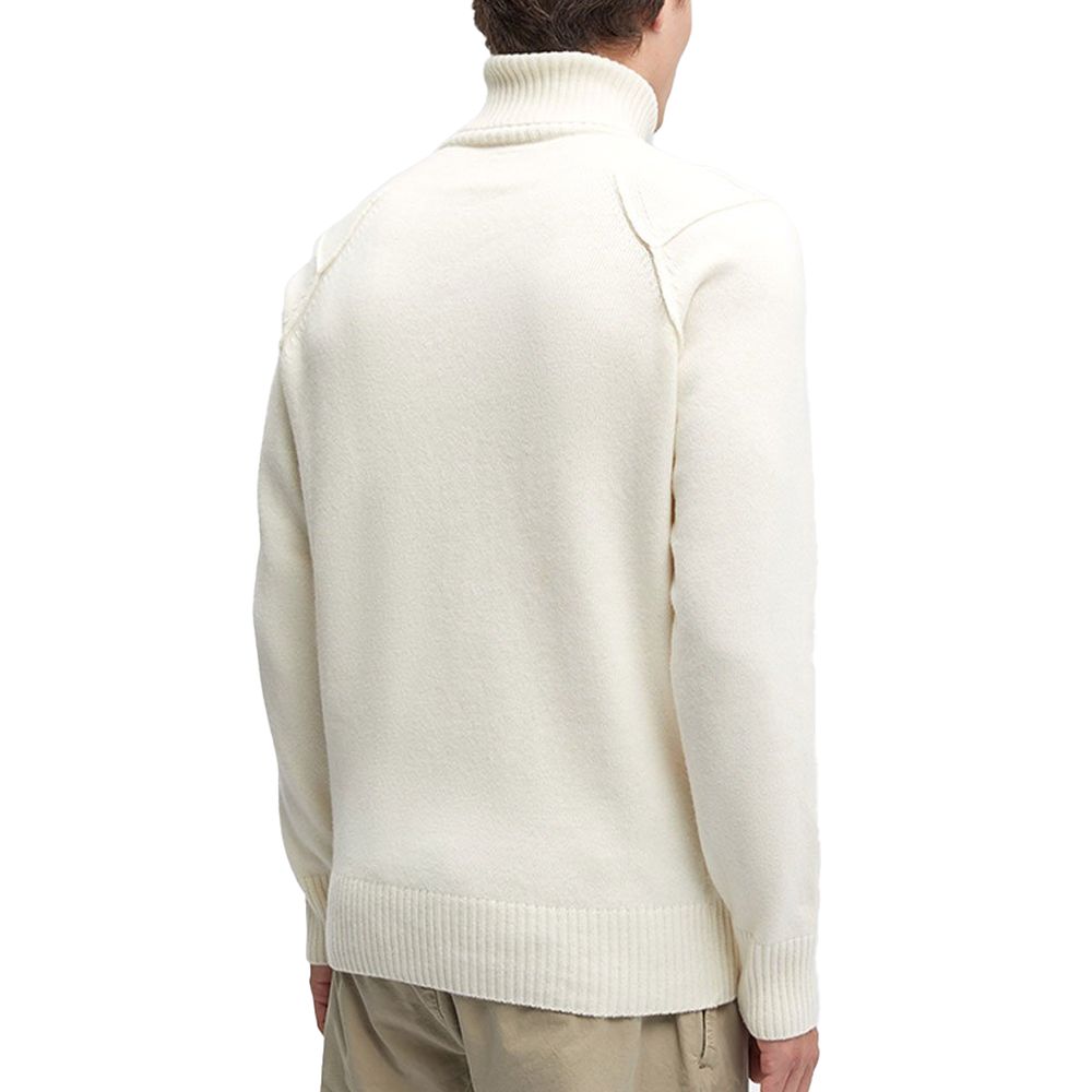 White Wool Sweater C.P. Company