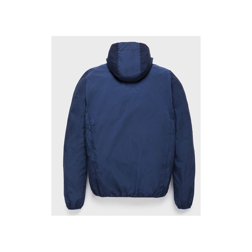 Blue Polyamide Men's Summer Jacket Refrigiwear