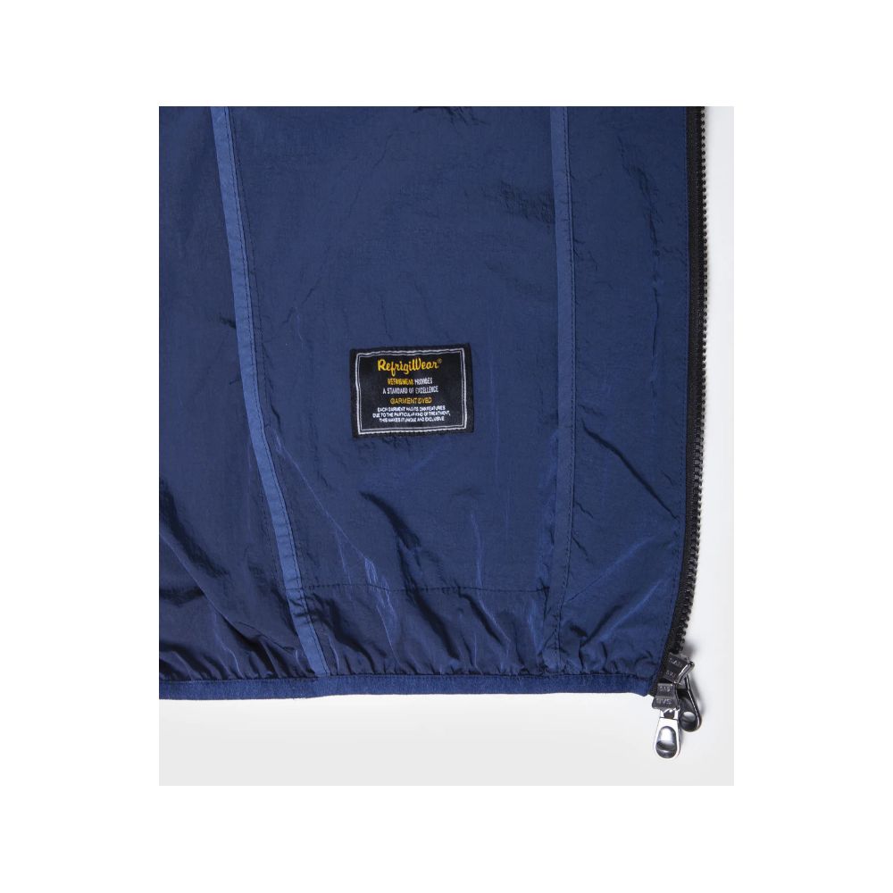 Blue Polyamide Men's Summer Jacket Refrigiwear