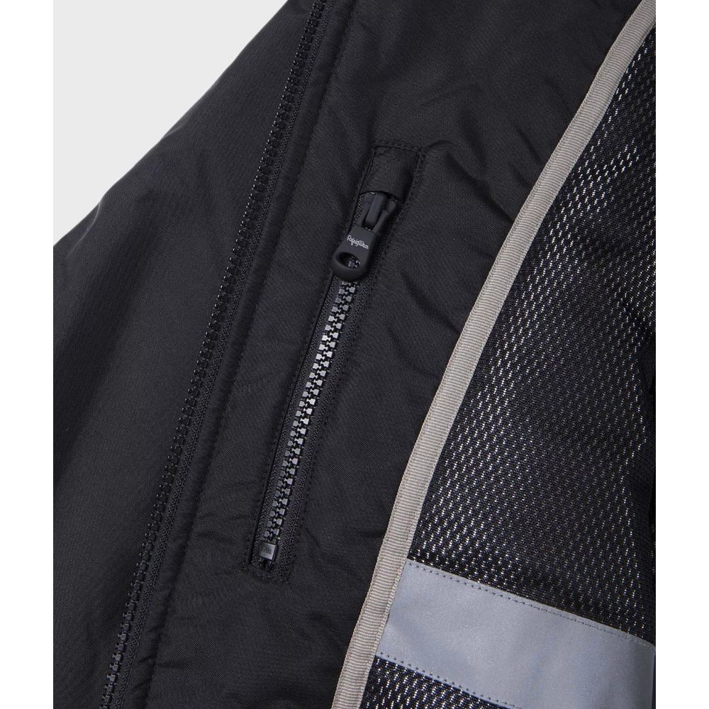 Black Nylon Men's Jacket Refrigiwear