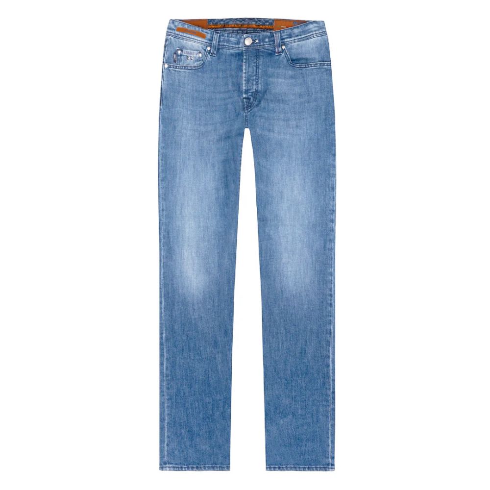 Blue Cotton Men Jeans Tramarossa
