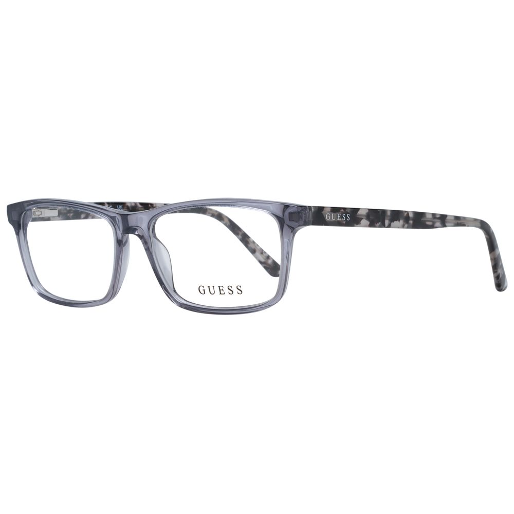 Gray Unisex Glasses Frame Guess