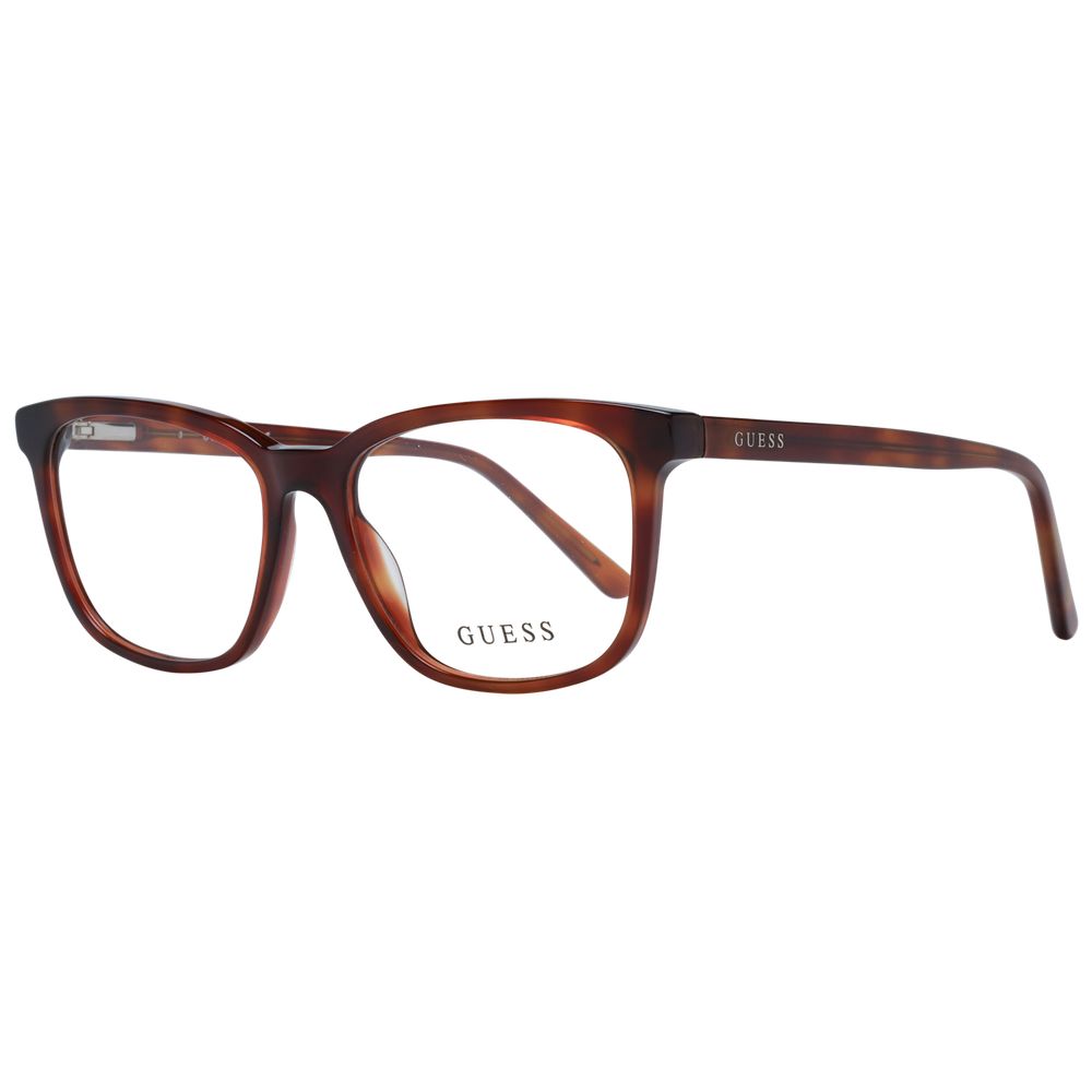 Brown Unisex Glasses Frame Guess