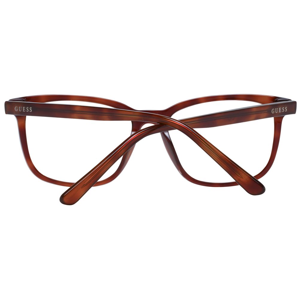 Brown Unisex Glasses Frame Guess