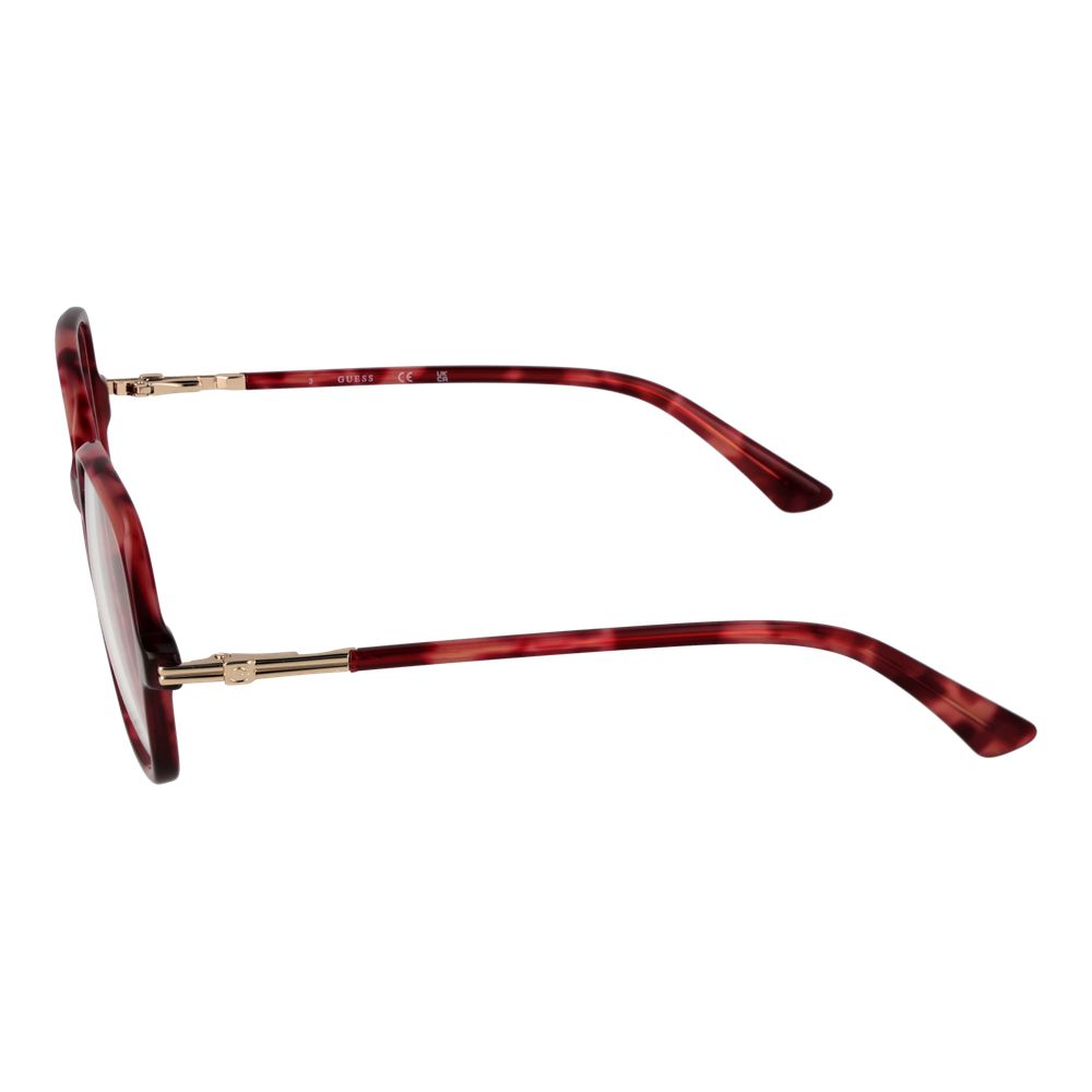Burgundy Women Glasses Frame Guess