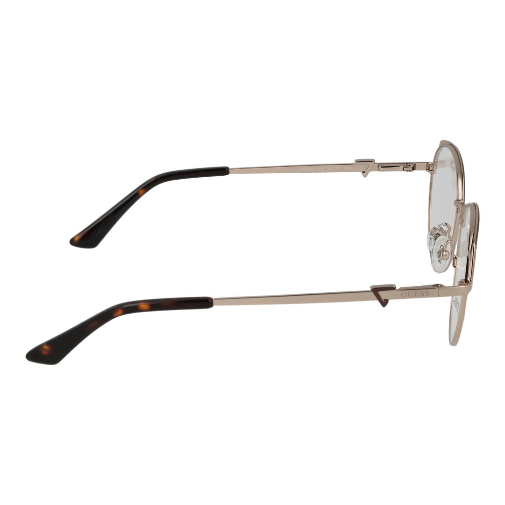 Gold Women Glasses Frame Guess