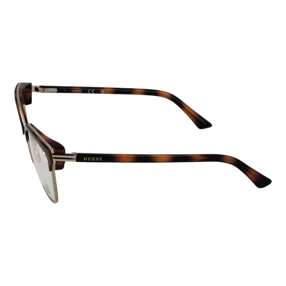 Brown Women Glasses Frame Guess