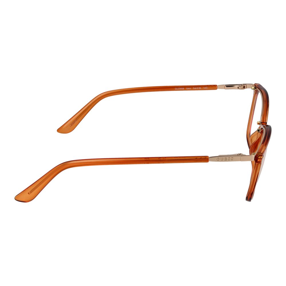 Orange Women Glasses Frame Guess