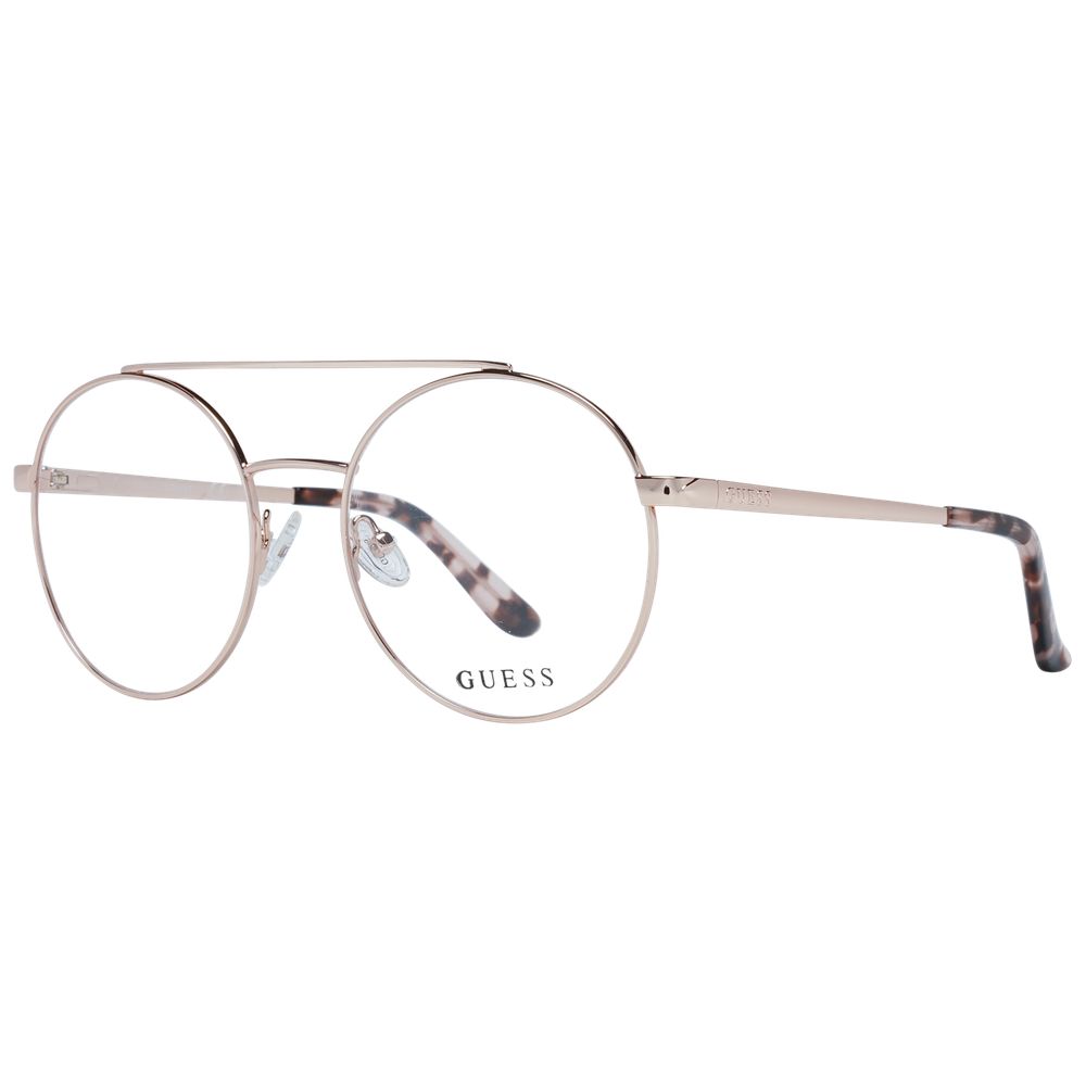 Rose Gold Women Glasses Frame Guess