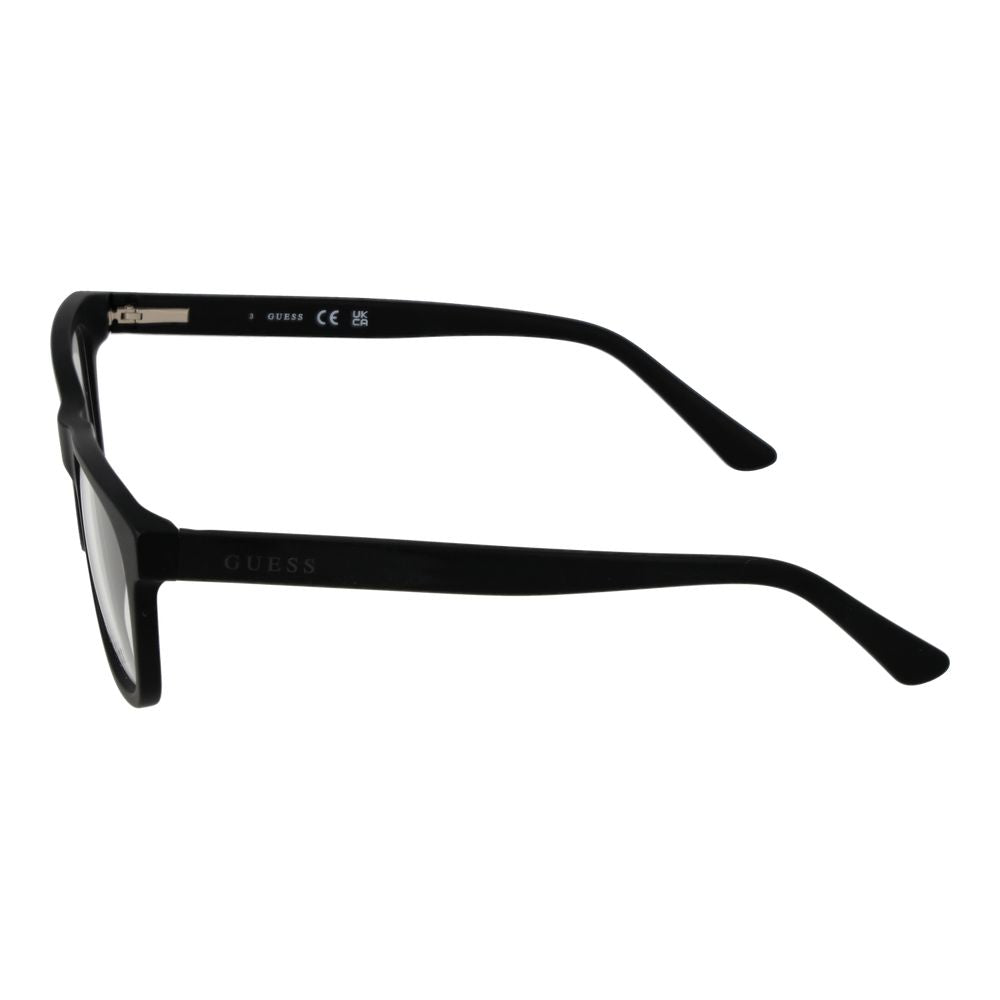 Black Unisex Glasses Frame Guess