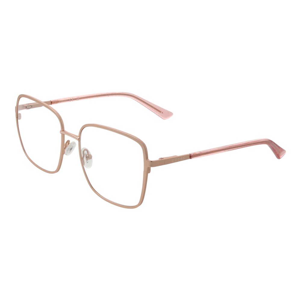 Rose Gold Women Glasses Frame Guess