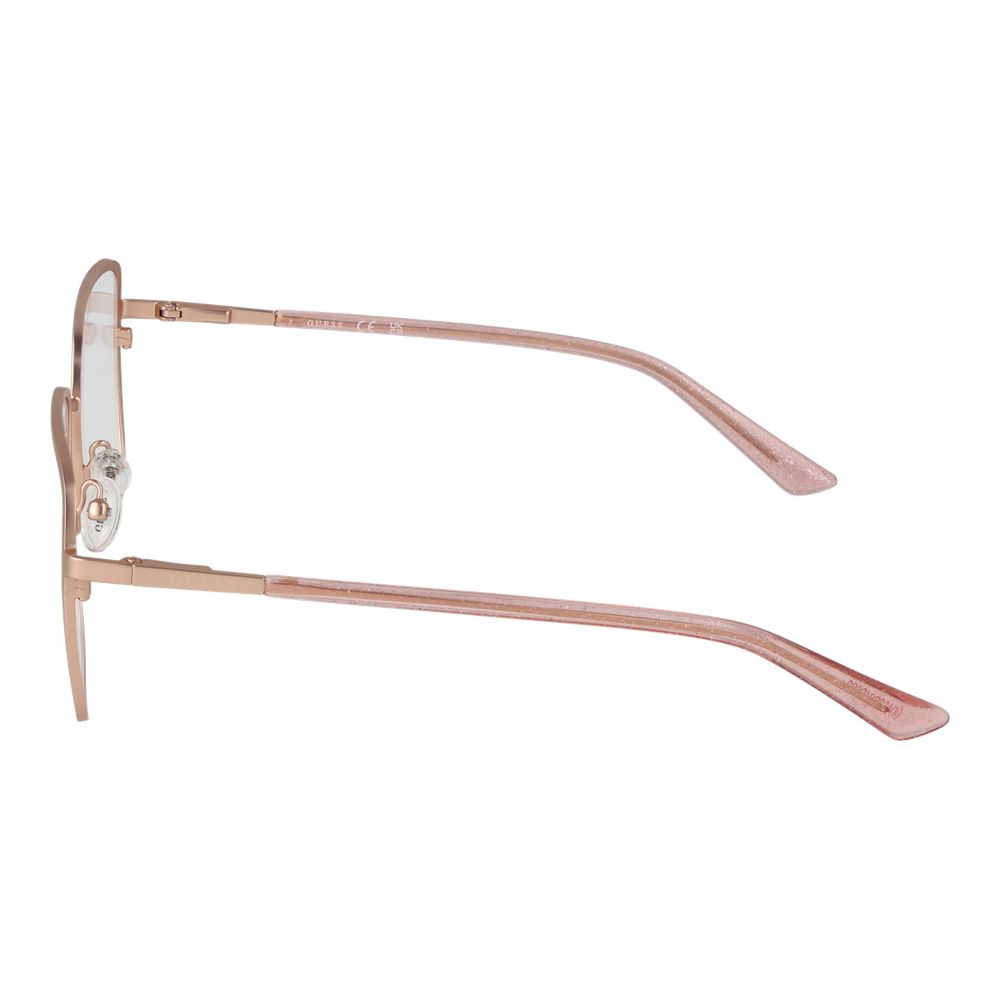 Rose Gold Women Glasses Frame Guess