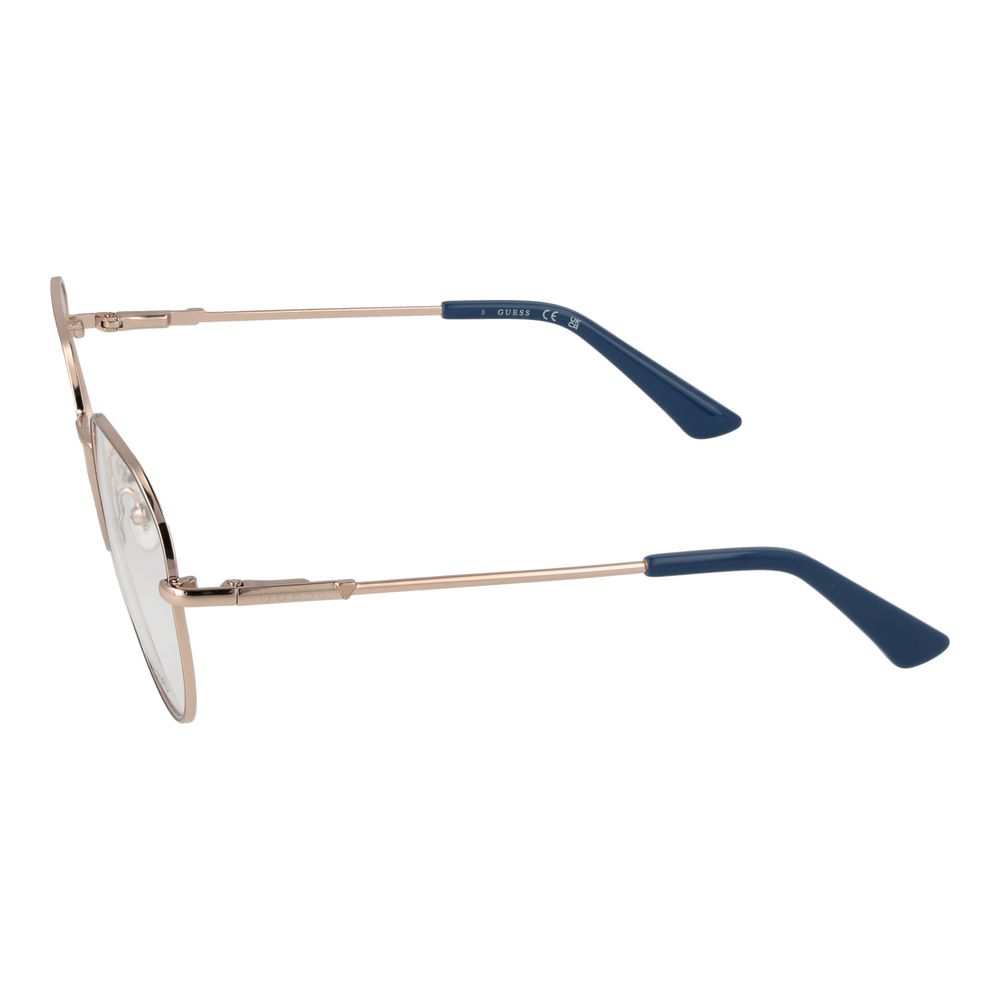 Rose Gold Women Glasses Frame Guess