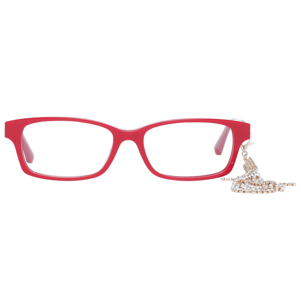Red Women Glasses Frame Guess