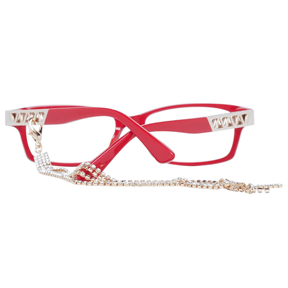 Red Women Glasses Frame Guess