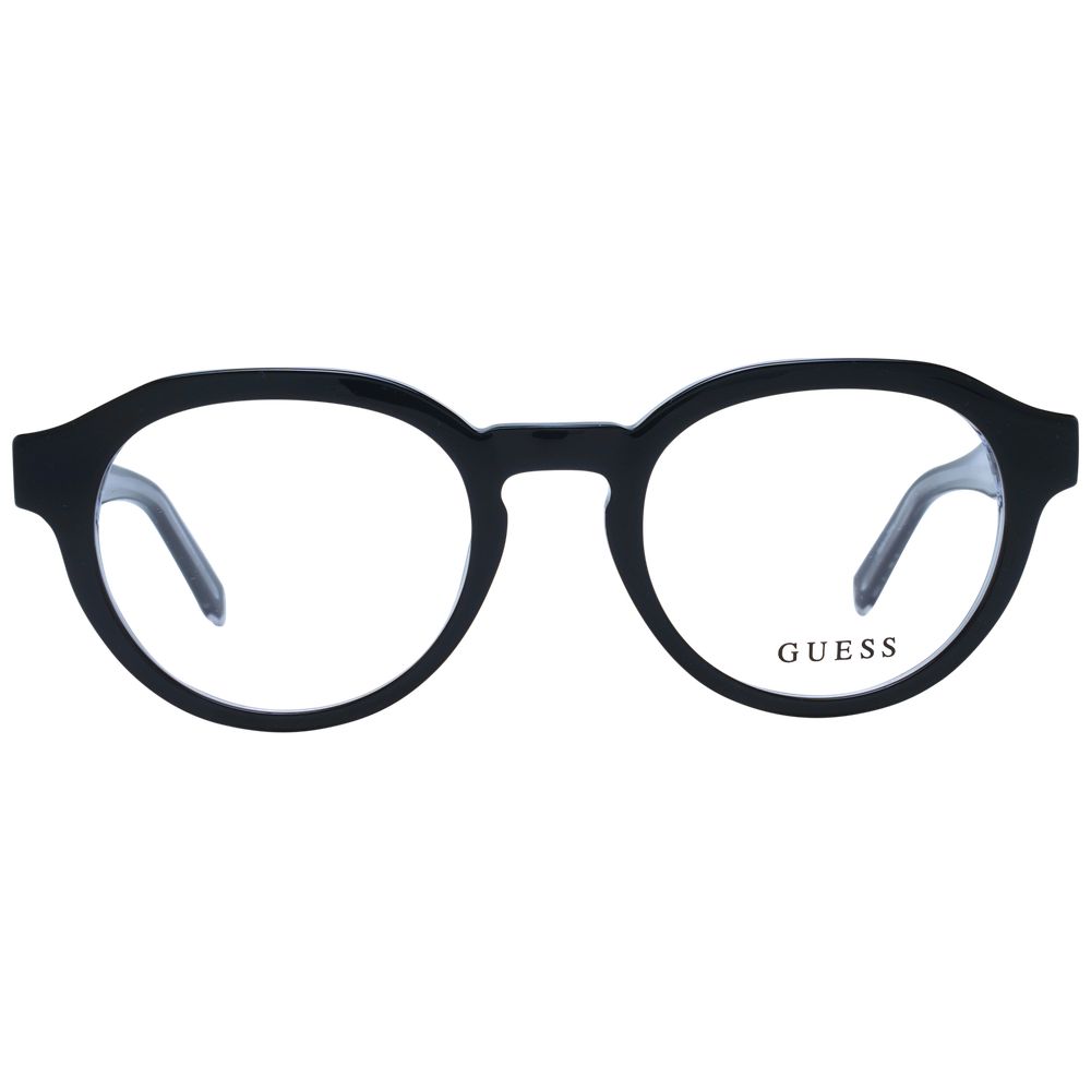Black Unisex Glasses Frame Guess