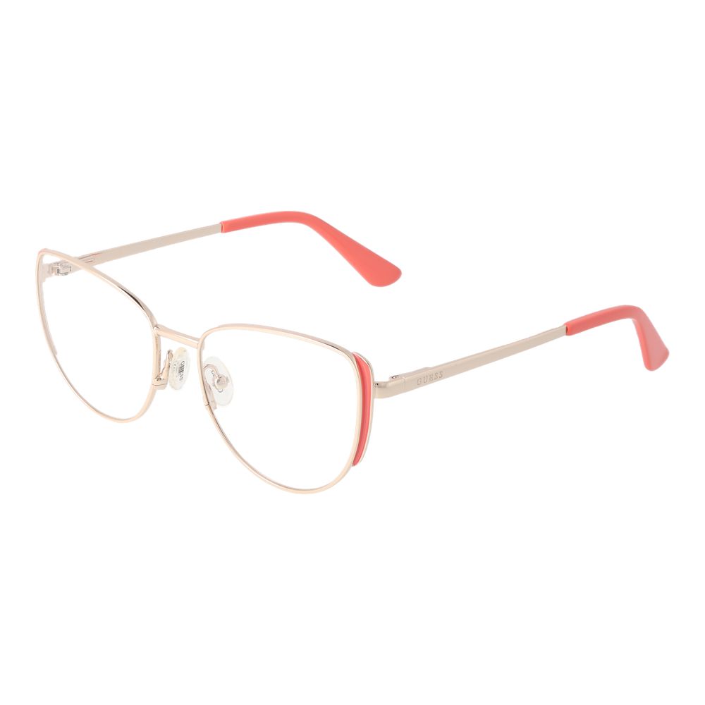 Orange Women Glasses Frame Guess