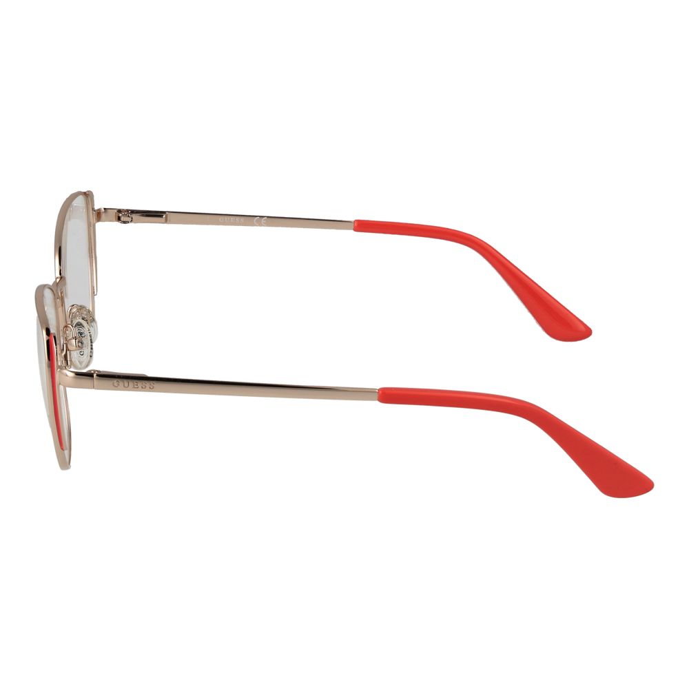 Orange Women Glasses Frame Guess