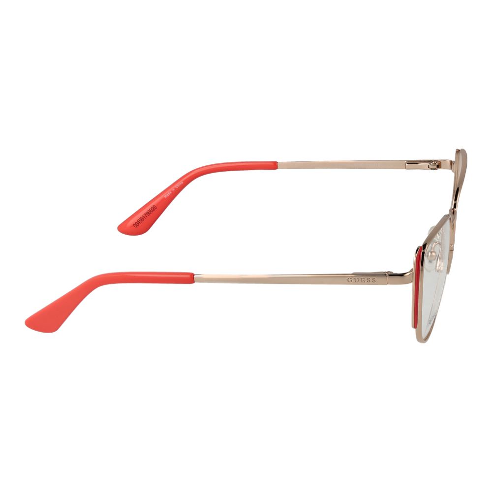 Orange Women Glasses Frame Guess