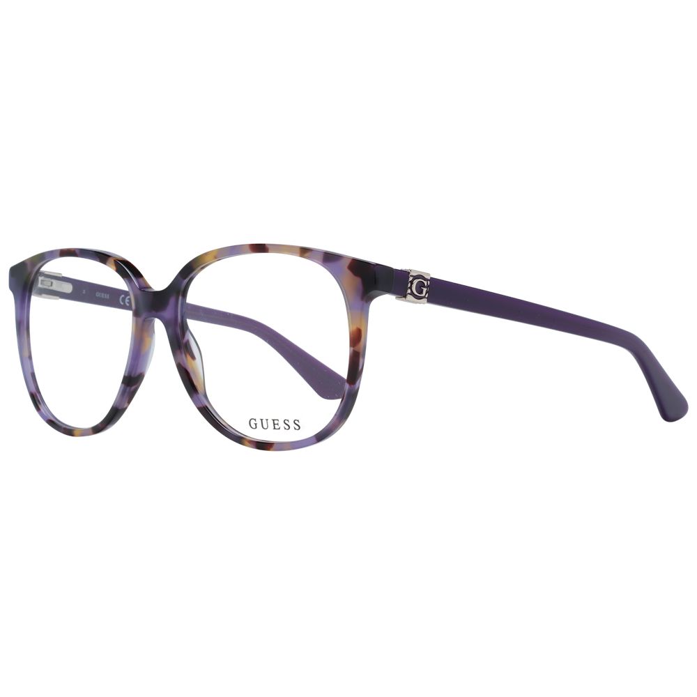 Purple Women Glasses Frame Guess