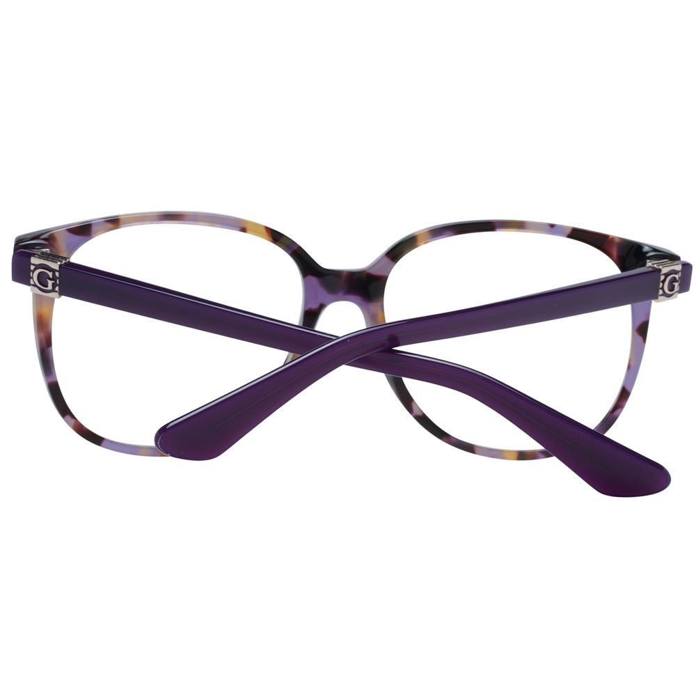 Purple Women Glasses Frame Guess
