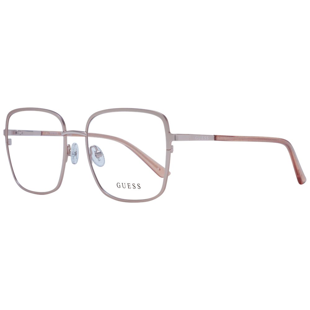 Rose Gold Women Glasses Frame Guess