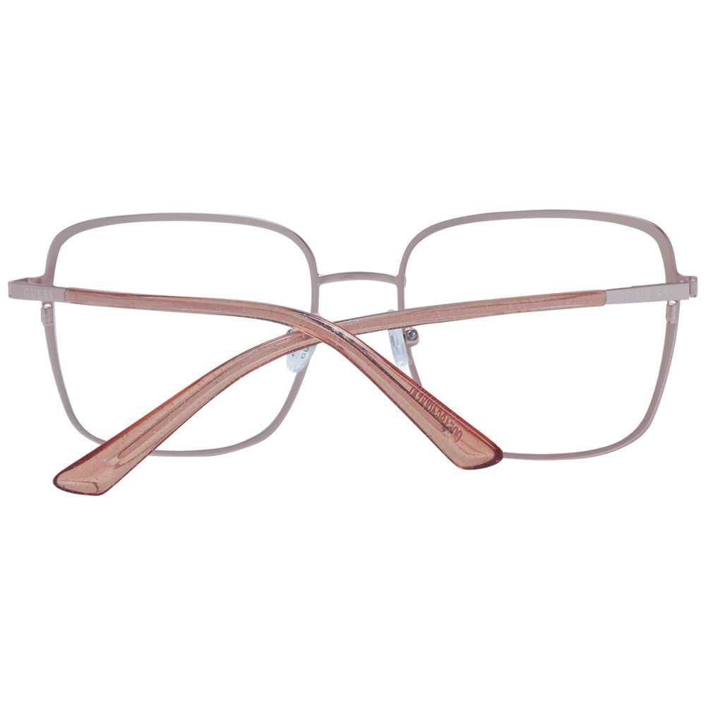 Rose Gold Women Glasses Frame Guess