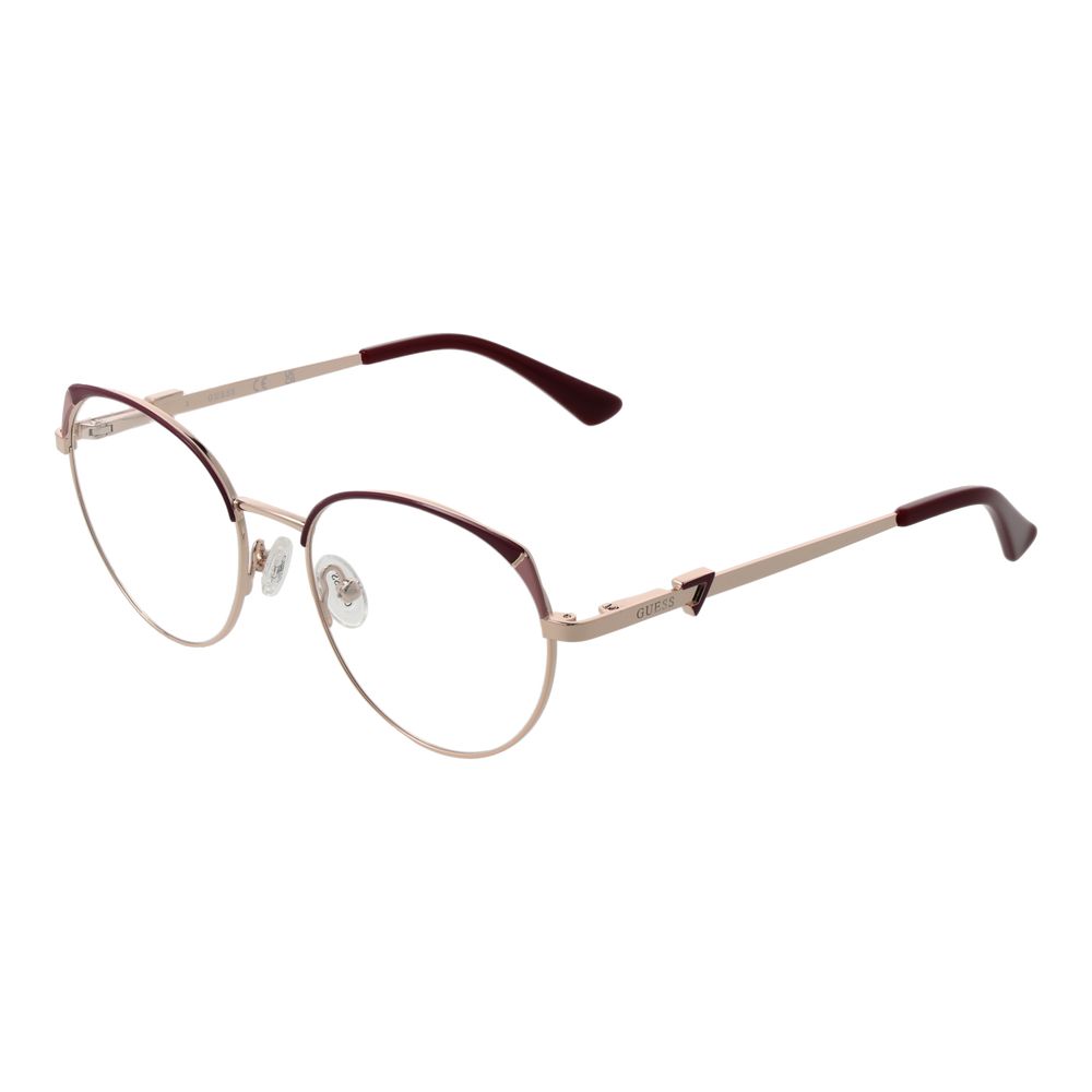 Rose Gold Women Glasses Frame Guess