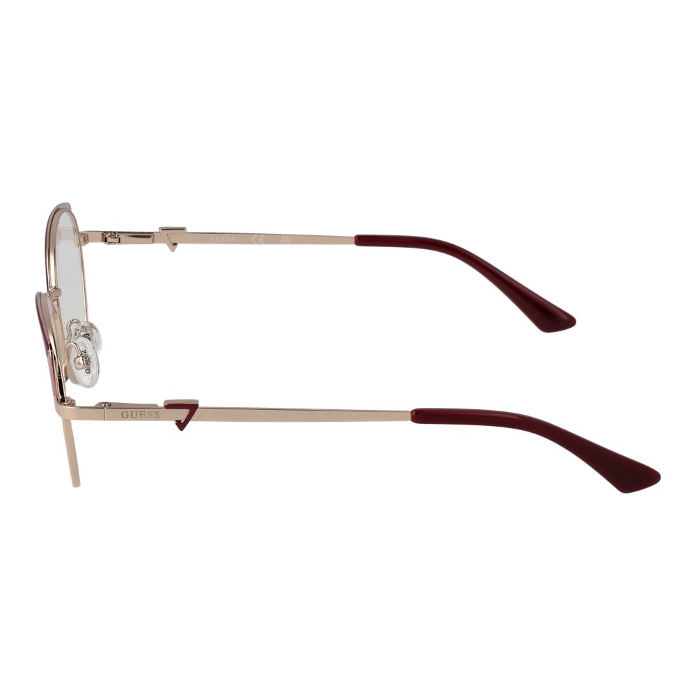 Rose Gold Women Glasses Frame Guess