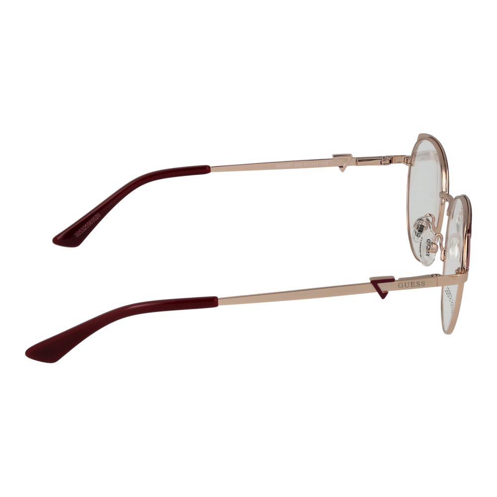 Rose Gold Women Glasses Frame Guess