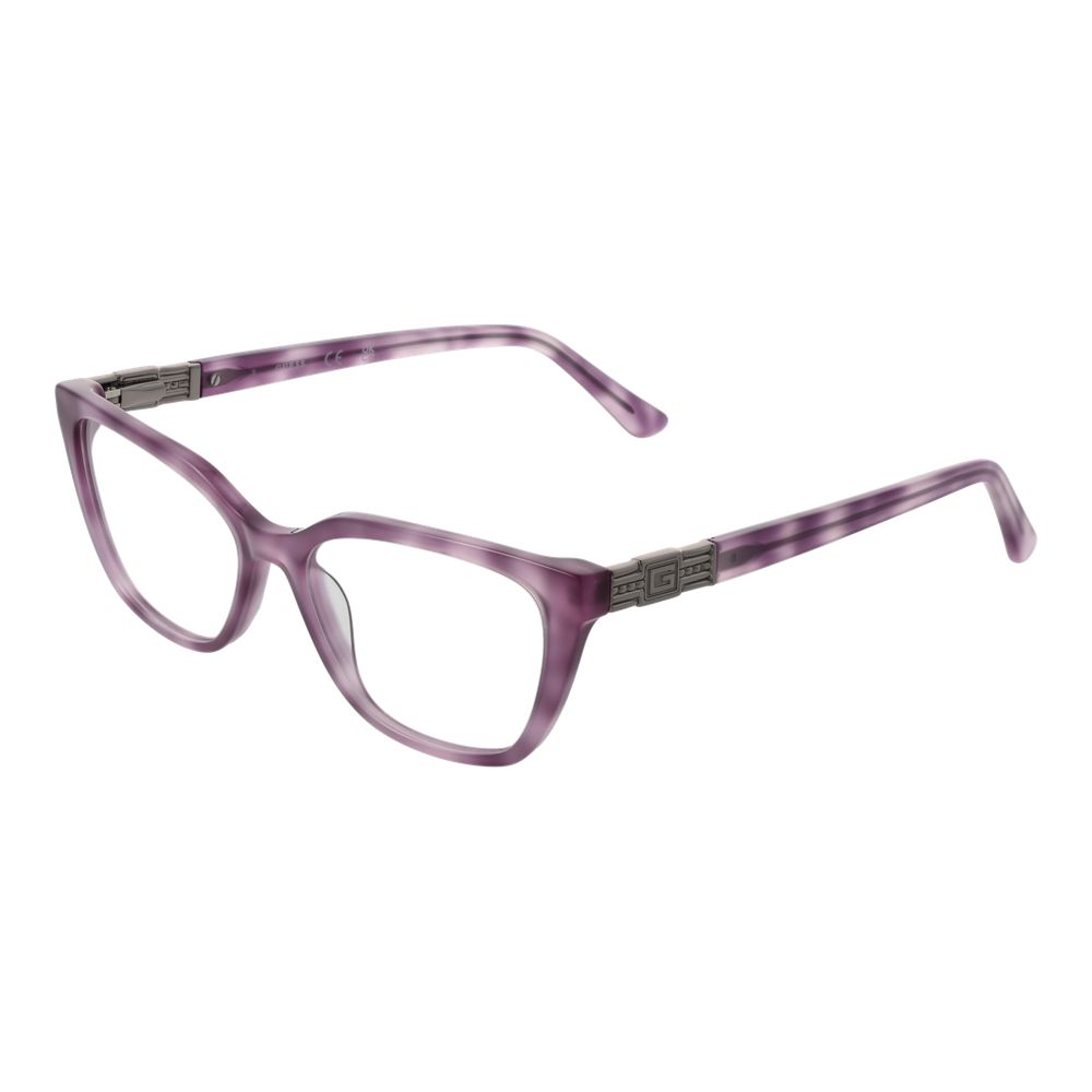 Purple Women Glasses Frame Guess