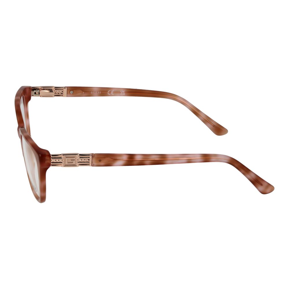 Beige Women Glasses Frame Guess
