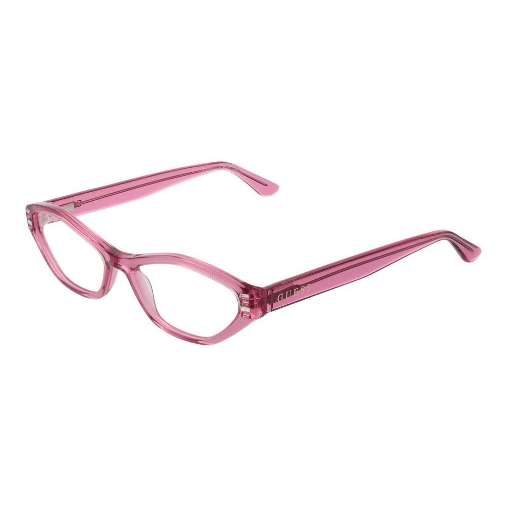 Pink Women Glasses Frame Guess