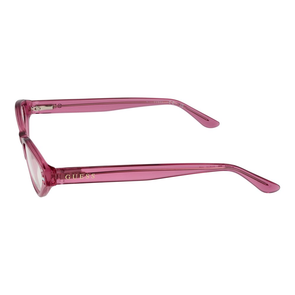 Pink Women Glasses Frame Guess