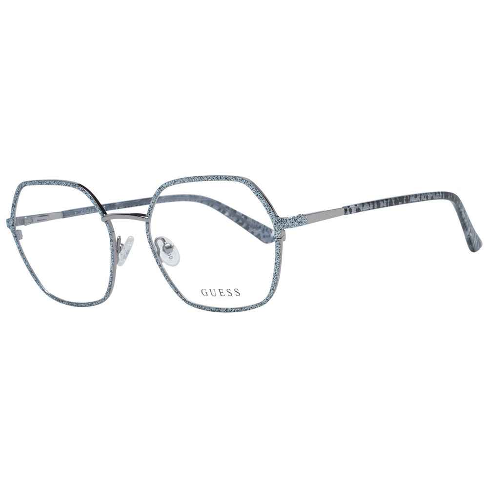 Silver Women Glasses Frame Guess