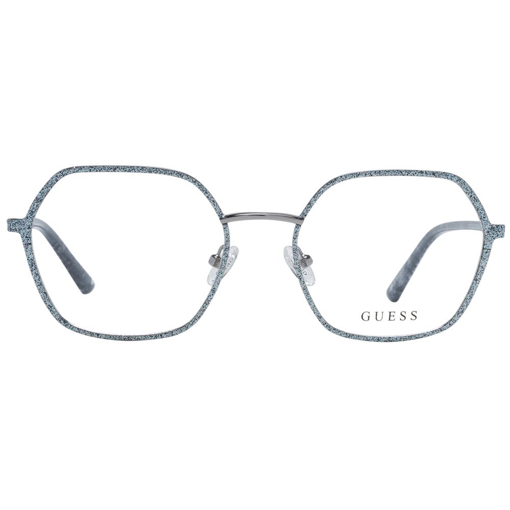 Silver Women Glasses Frame Guess