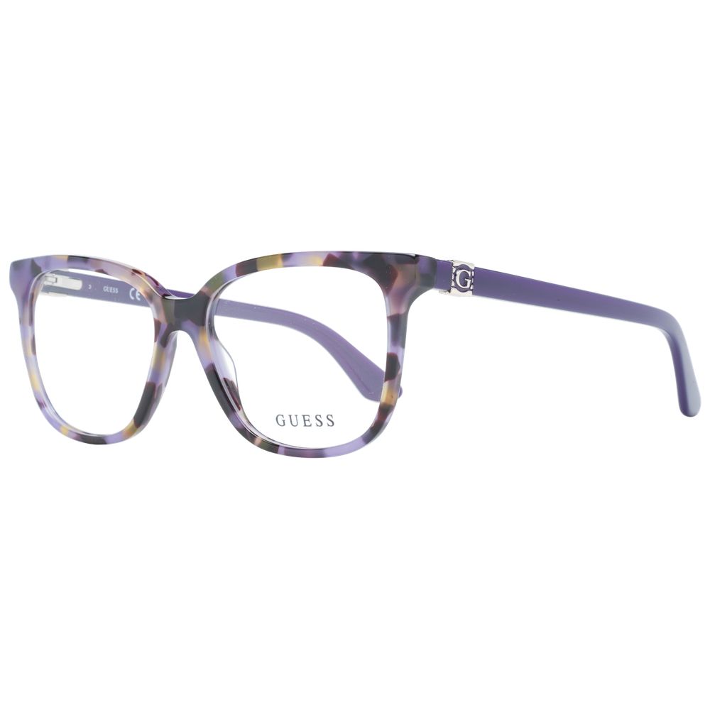 Purple Women Glasses Frame Guess
