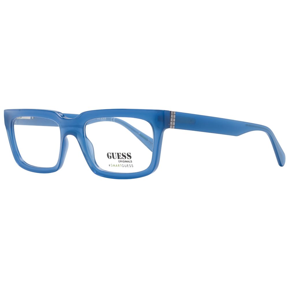 Blue Unisex Glasses Frame Guess