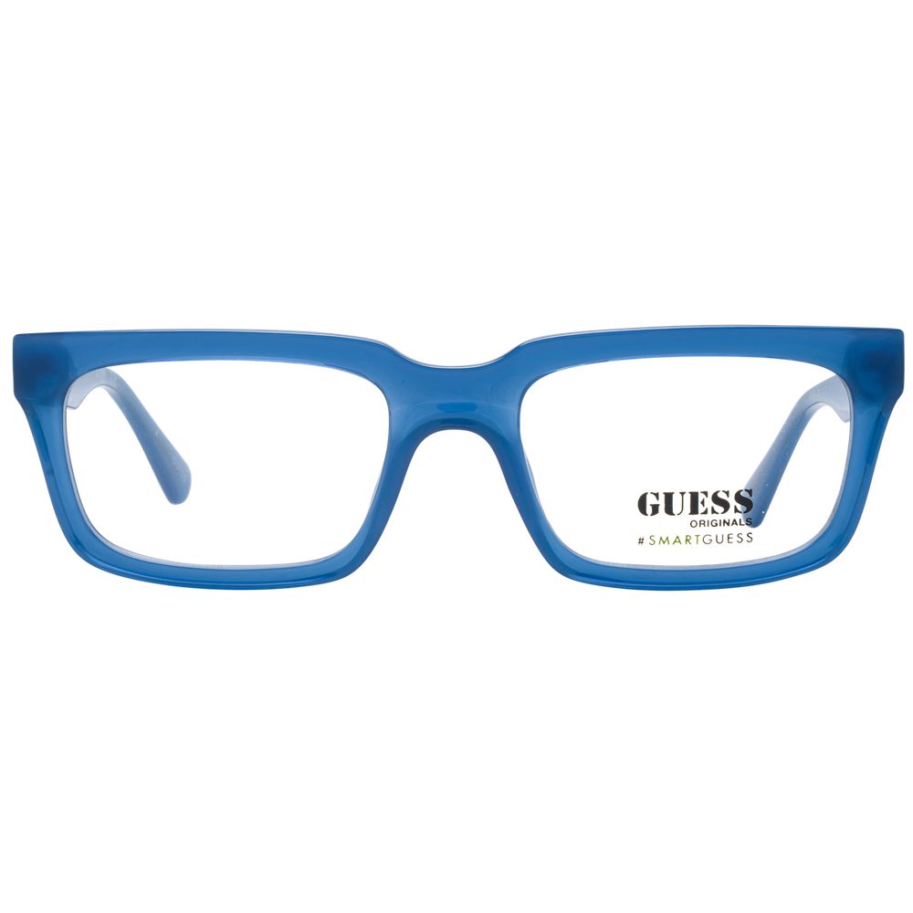 Blue Unisex Glasses Frame Guess