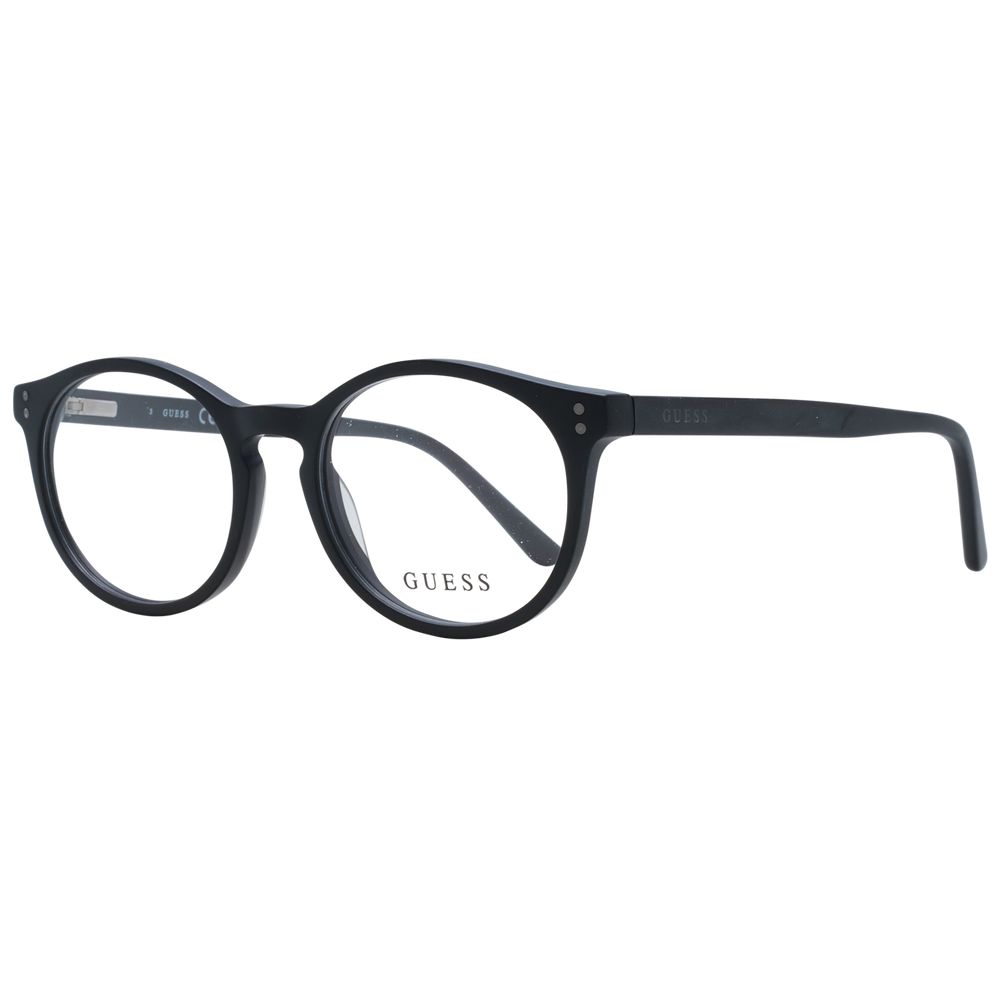 Black Unisex Glasses Frame Guess