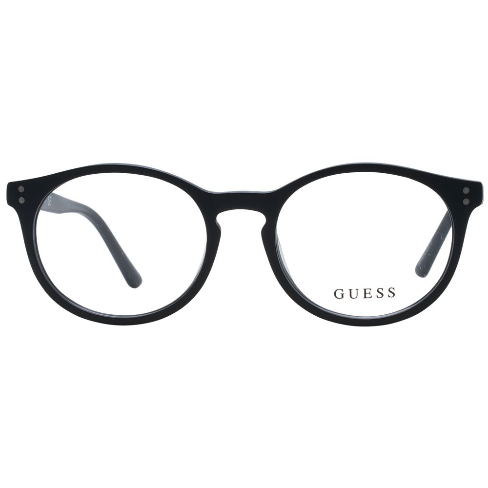 Black Unisex Glasses Frame Guess