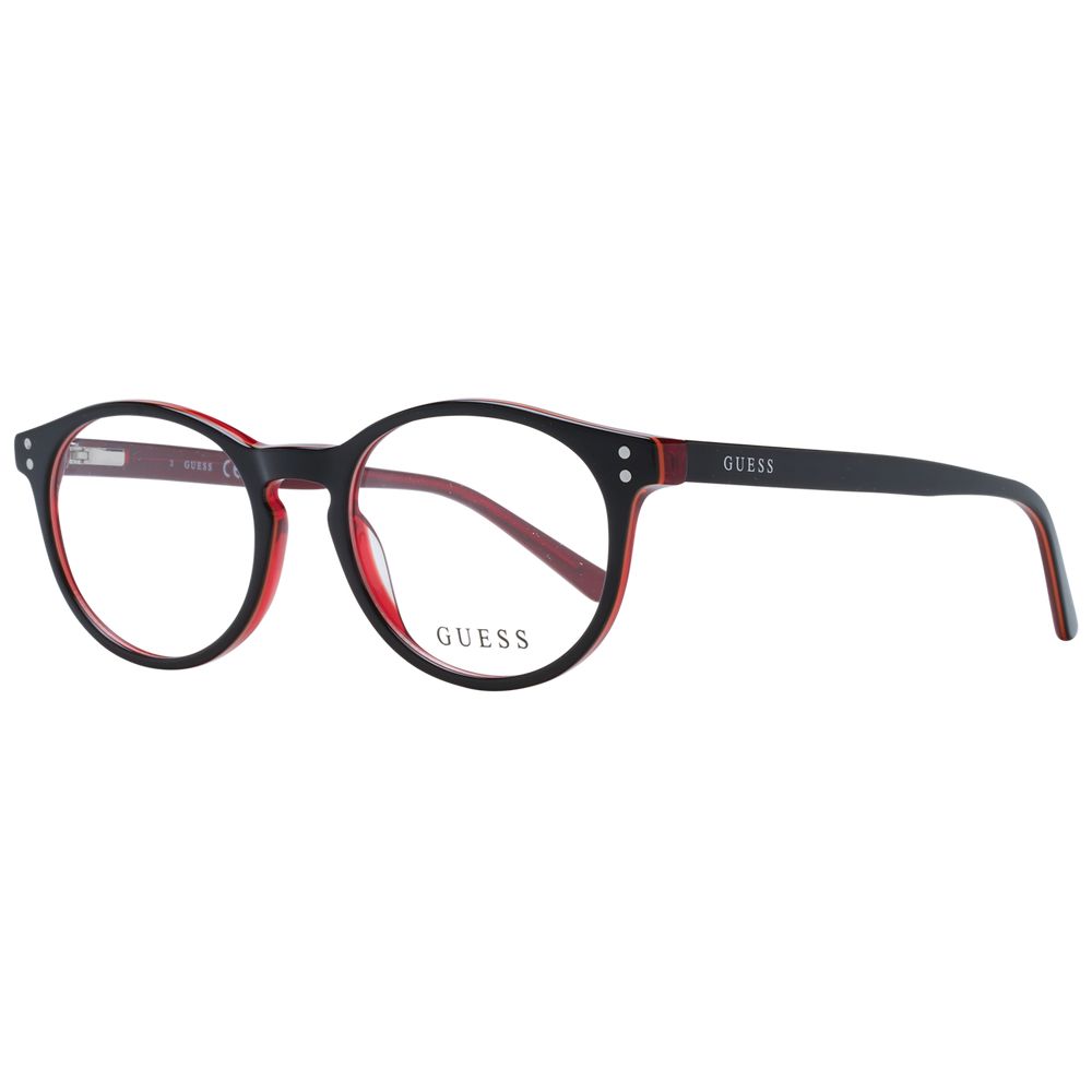 Black Unisex Glasses Frame Guess