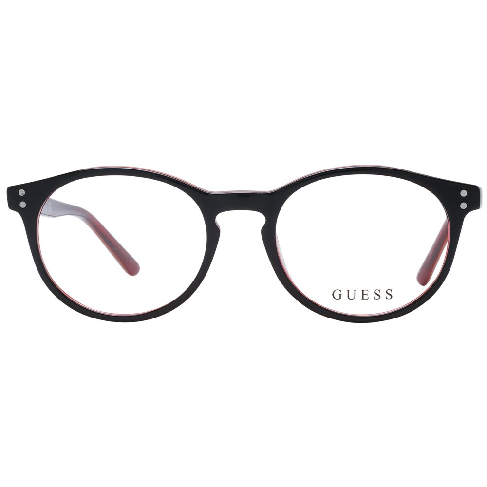 Black Unisex Glasses Frame Guess