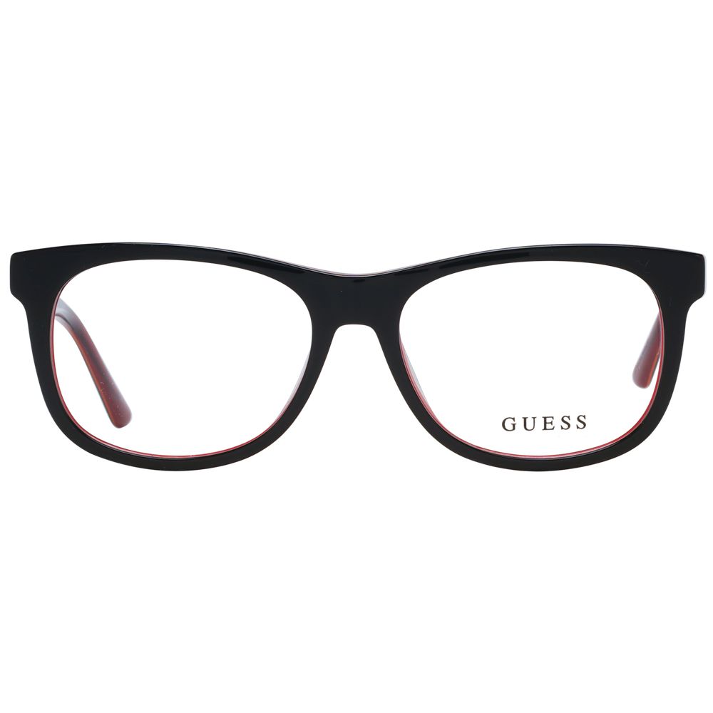 Black Unisex Glasses Frame Guess