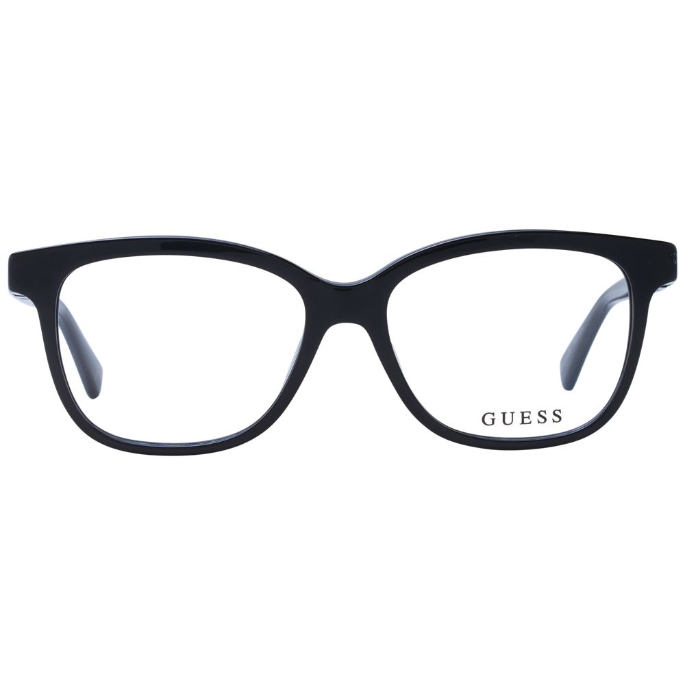 Black Unisex Glasses Frame Guess