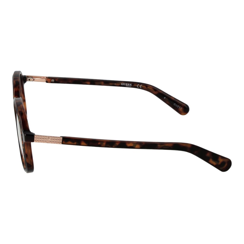 Brown Unisex Glasses Frame Guess