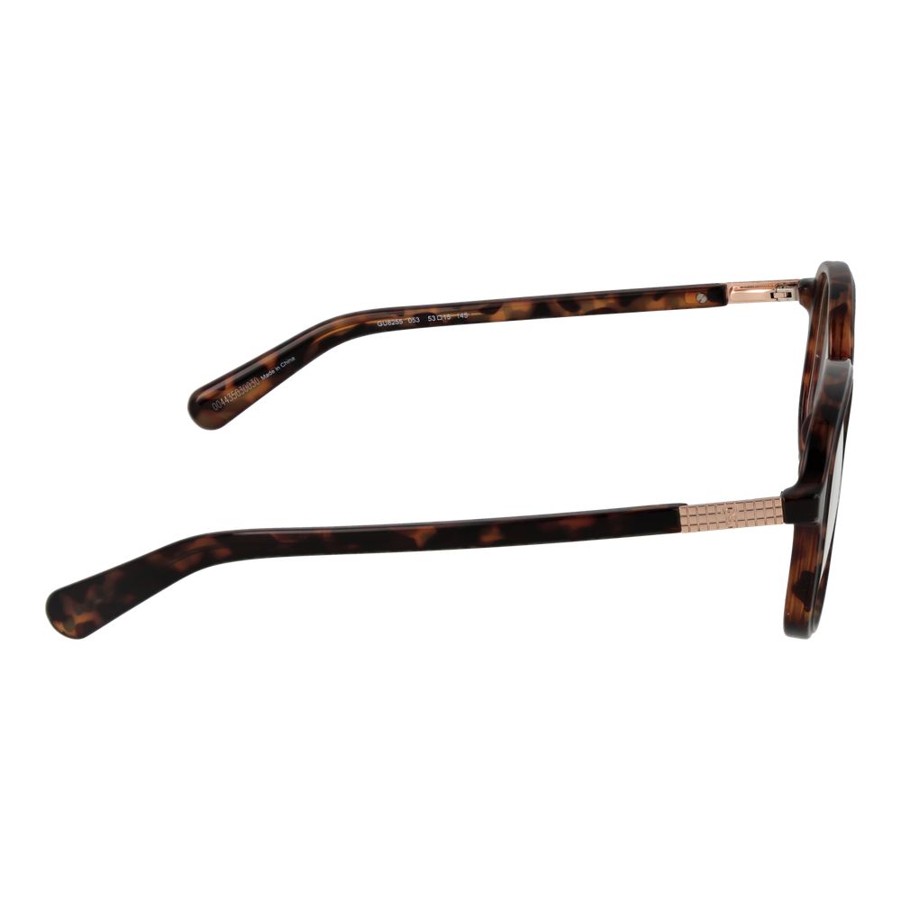 Brown Unisex Glasses Frame Guess