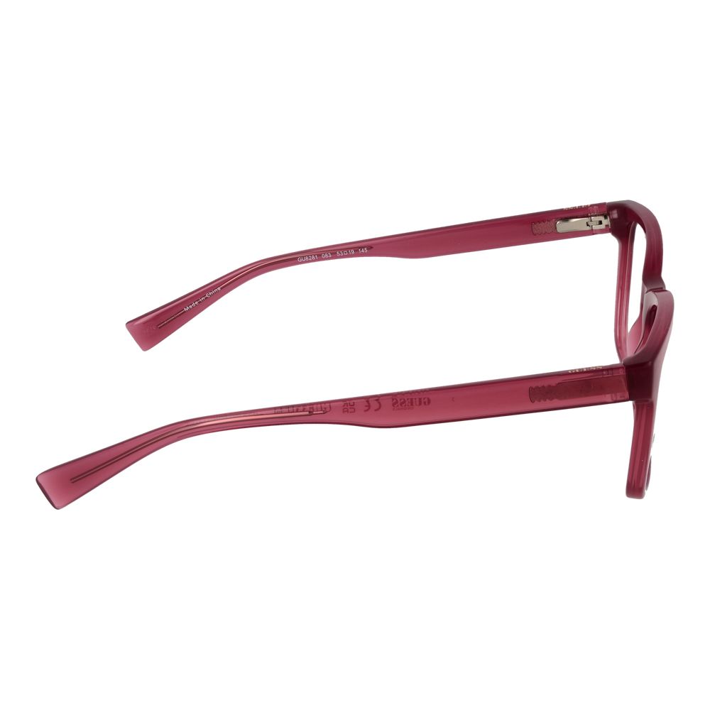 Purple Women Glasses Frame Guess