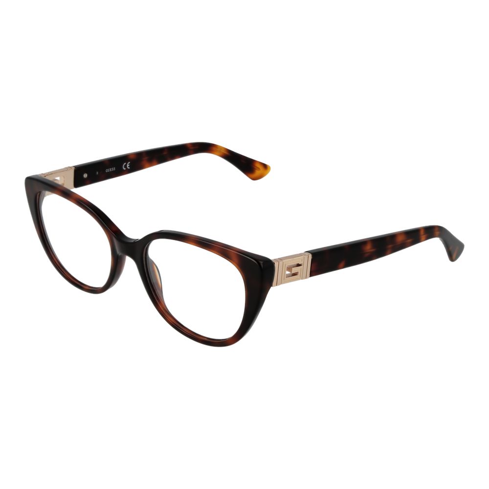 Brown Women Glasses Frame Guess